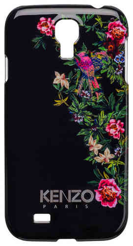 KENZO Handy Back Cover Exotic, Schutzcover Schwarz, Samsung S 4