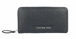 Calvin Klein Jeans Daze Large Zip Around Schwarz, Damen-Geldbörse Portemonnaie Wallet
