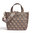 GUESS LAYLA MINI Tote Brown Logo, Damentasche Handtasche Umhängetasche